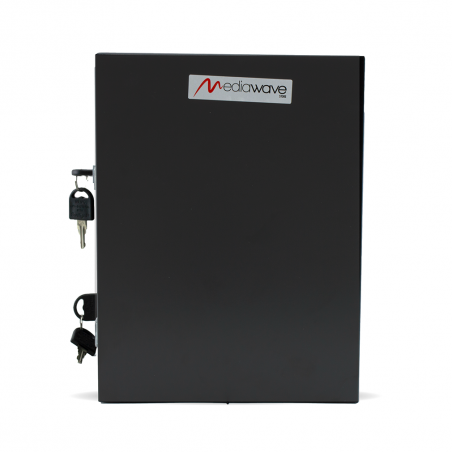 Boîte aux lettres pour copropriété 2 plc Iron Black Art. 783.B 23 x18 x30cm