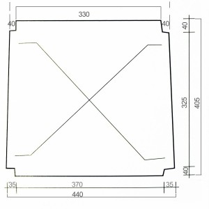 2 pc Siège de remplacement 996 fond en paille pour chaise... 2