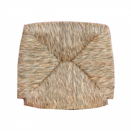 1212-R 2 pcs siège remplacement Venezia Paesana fond en paille naturelle 33x38cm