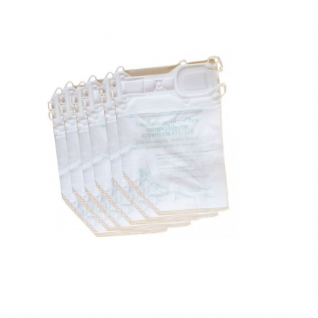 Recharge compatible Vorwerk Kobold Modèle VK 135-136 Kit 12 sachets et 12 arômes