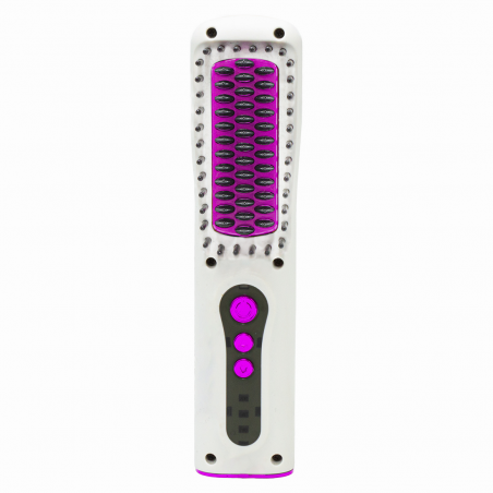 Mini brosse lissante portable plaque céramique 10W 4108 chargement USB