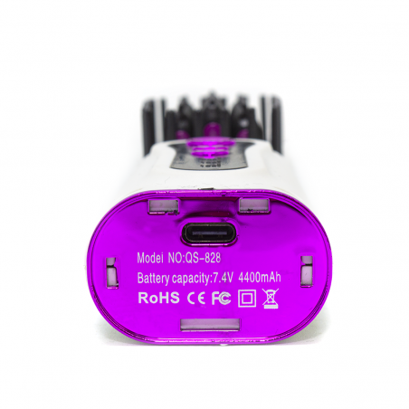 Mini brosse lissante portable plaque céramique 10W 4108 chargement USB