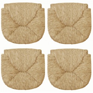 C2000 Set 4 pcs Siège remplacement paille naturelle pour...