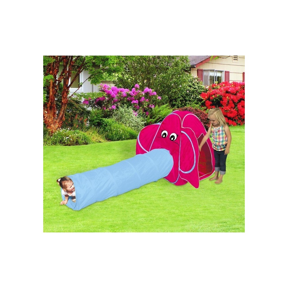 Tente de jardin Enfant- Forme Elephant - tente + tube- LINE GIGIOCHI - 