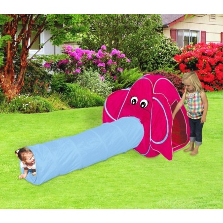 Tente de jardin Enfant- Forme Elephant - tente + tube- LINE GIGIOCHI - 