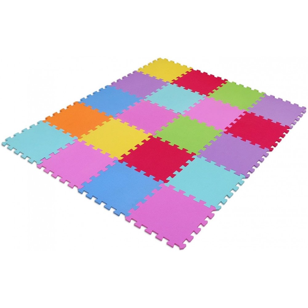 CIGIOKI tapis de jeu de puzzle coloré modulaire...