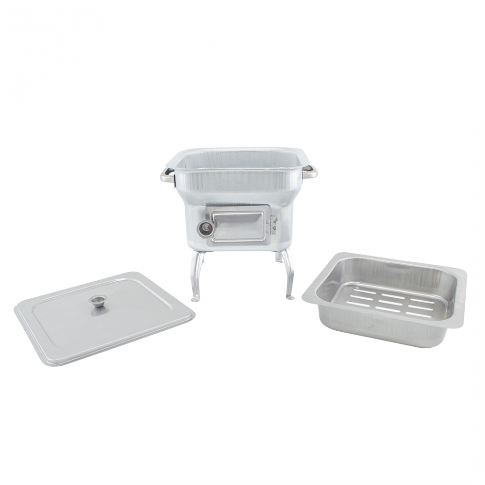 Petit barbecue Fornacella en tôle 25x25cm avec...