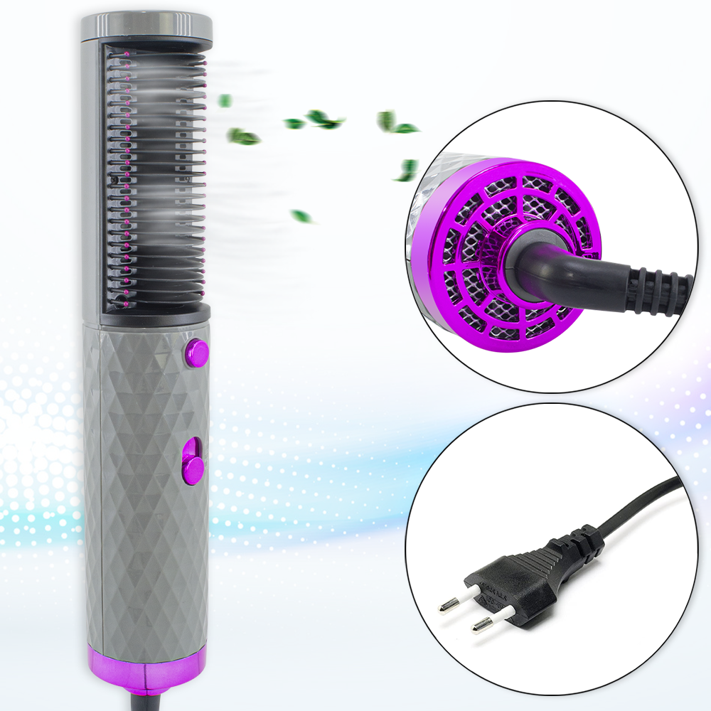 Brosse lissante et volumatrice HS-818...