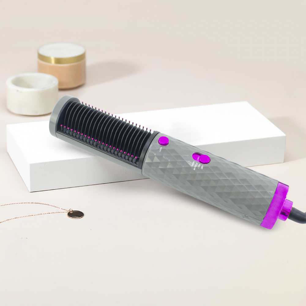 Brosse lissante et volumatrice HS-818...