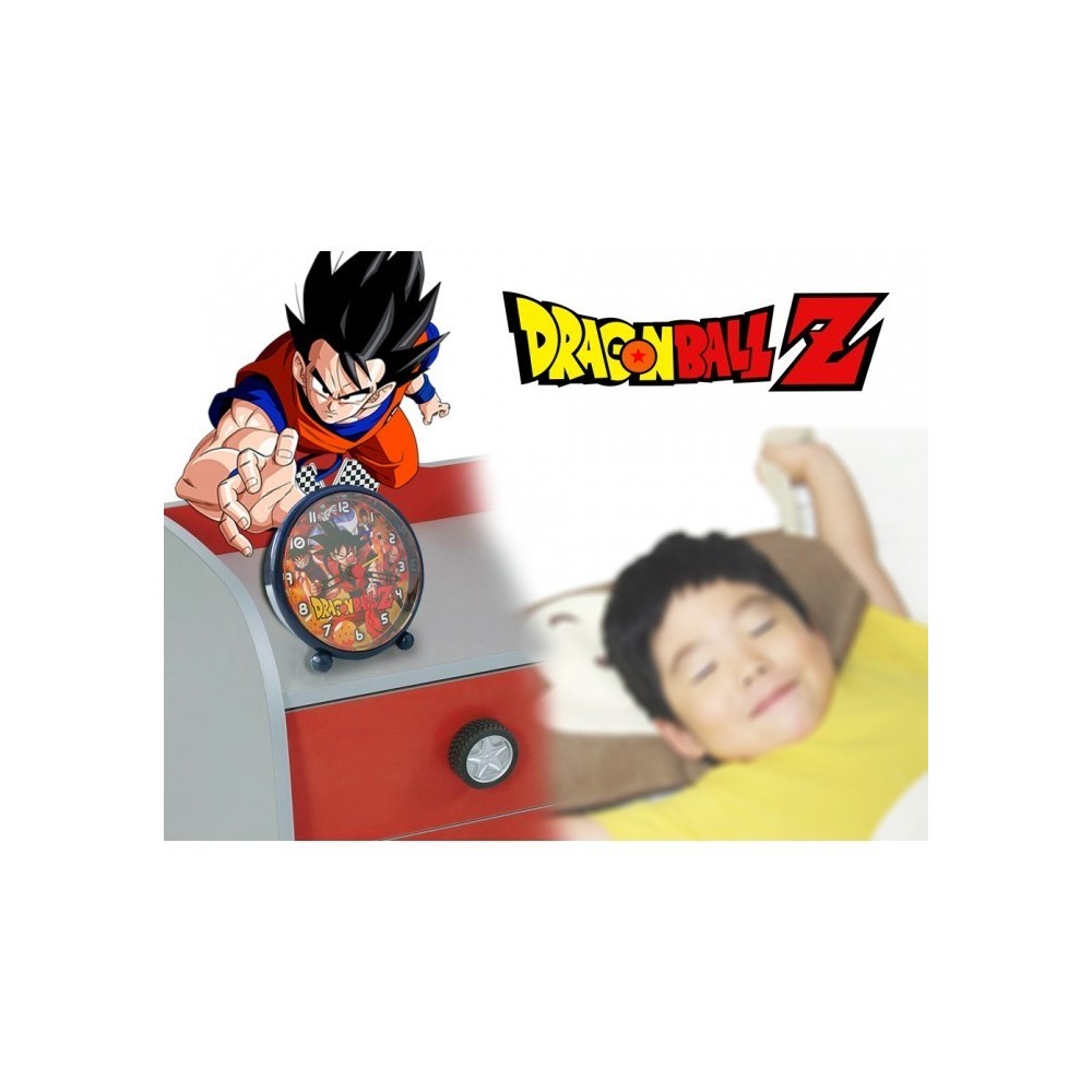 Réveil pour enfant - pour garçons et filles - Motif : Dragon Ball Z - 