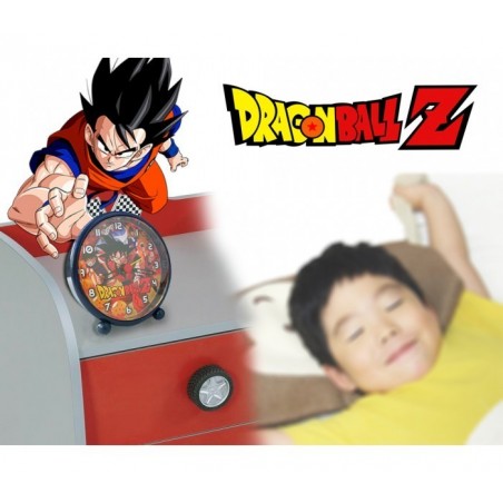 Réveil pour enfant - pour garçons et filles - Motif : Dragon Ball Z - 