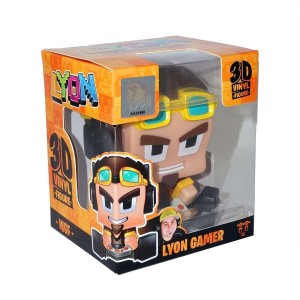 Lyon Gamer Vinyle 3D Collectible Personnage 15 Cm -...