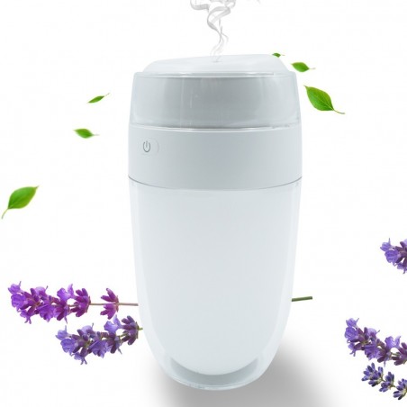 Mini humidificateur 80x80x152 mm Recharge USB/leds colorées PROFUSION HUMIDIFIER