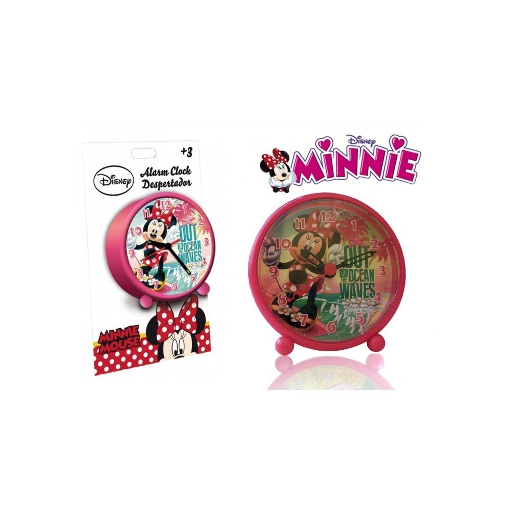 Réveil pour enfant - pour garçons et filles - Motif : Minnie Mouse DISNEY WD16051
