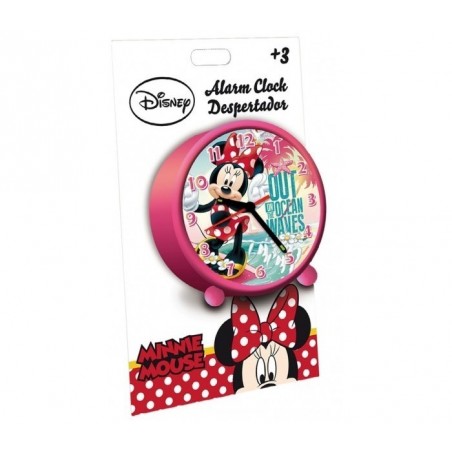 Montre numérique avec bracelet en caoutchouc infantile - garçon et fille - motif Minnie Mouse - Disney WD10561