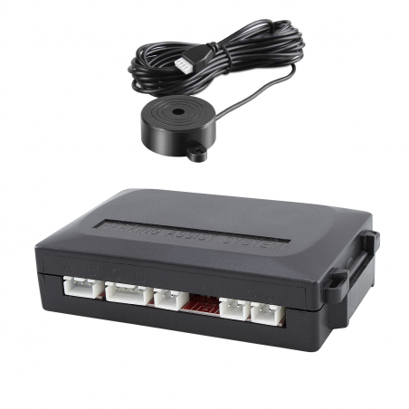 Support de plaque d'immatriculation avec caméra arrière et capteurs de recul