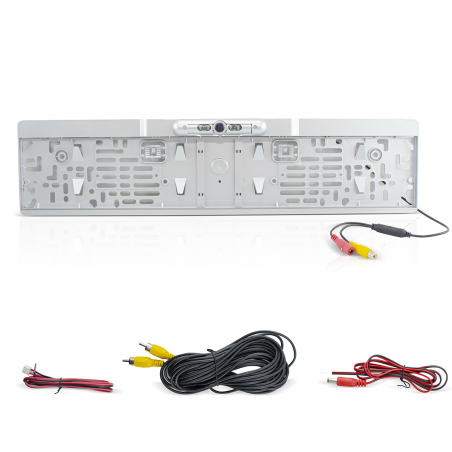 400463 Support plaque d'immatriculation avec caméra 4 LED pour caméra de recul