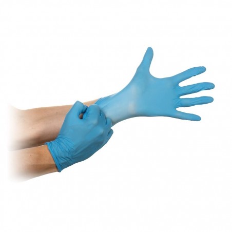 Set 1000pcs Gant Jetable ITCO Synguard Nitrile Qualité Premium Usage Sanitaire