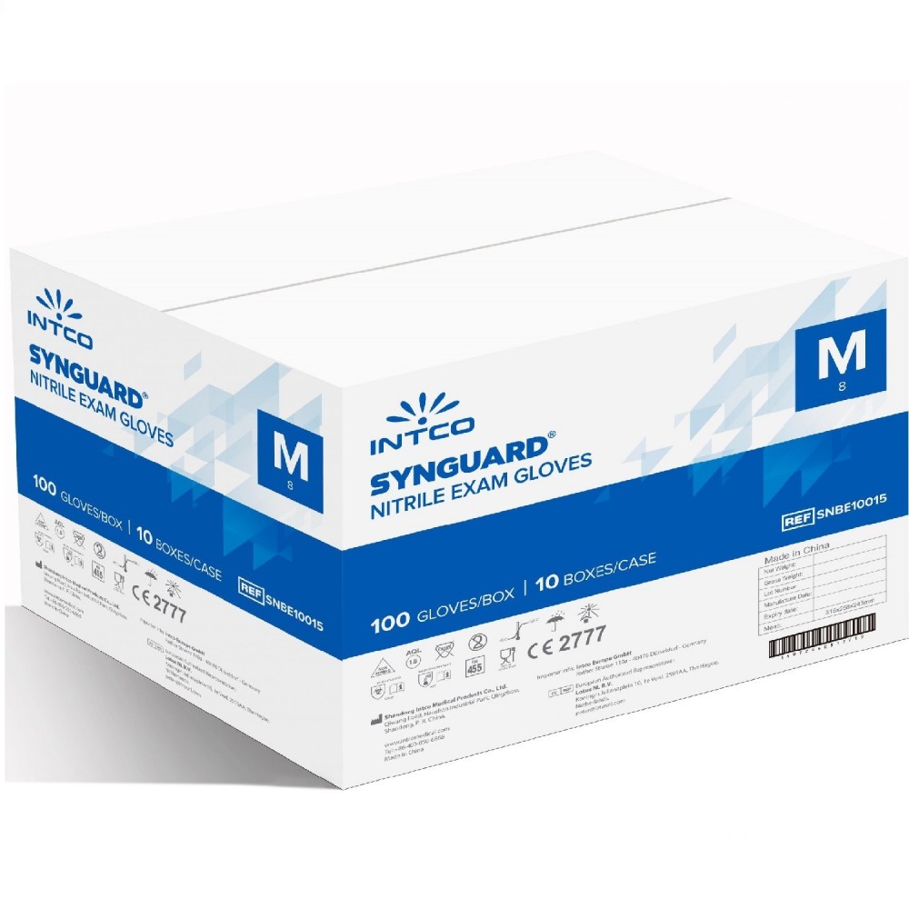 Set 1000pcs Gant Jetable ITCO Synguard Nitrile...