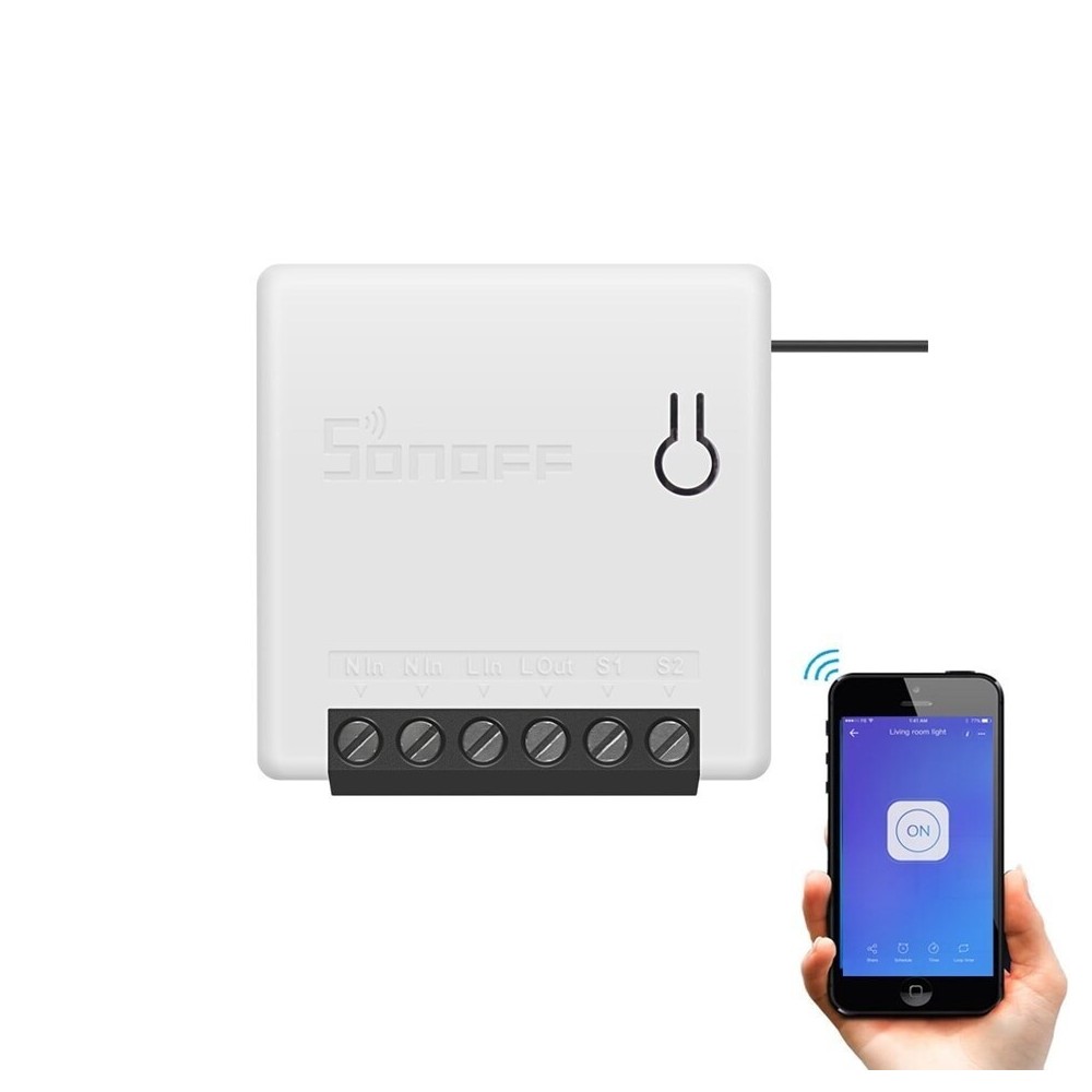 Contrôle vocal du module domotique intelligent Sonoff Mini R2