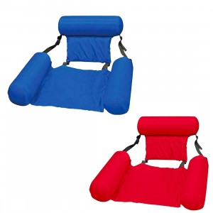 Chaise flottante gonflable mer et la piscine avec dossier...