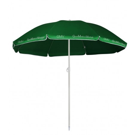 Parasol 170 cm mât central et couleur unie 538302 avec housse