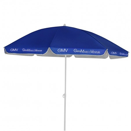 Parasol 170 cm mât central et couleur unie 538302 avec housse