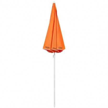 Parasol 170 cm mât central et couleur unie 538302 avec housse
