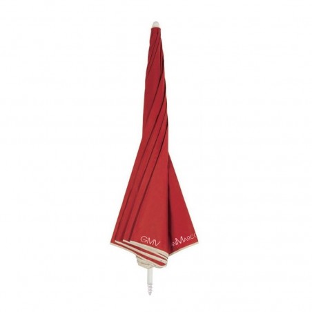 Parasol 170 cm mât central et couleur unie 538302 avec housse