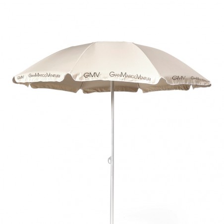 Parasol 170 cm mât central et couleur unie 538302 avec housse