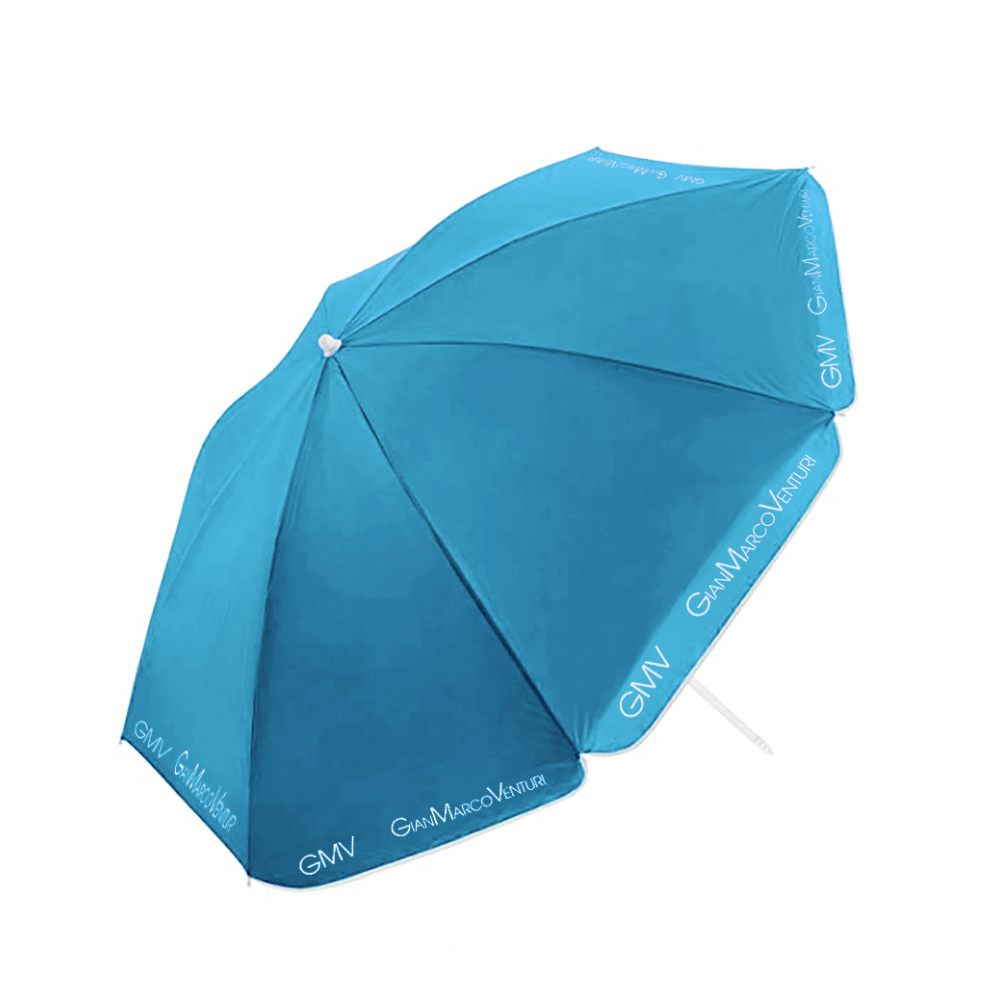 Parasol 170 cm mât central et couleur unie...