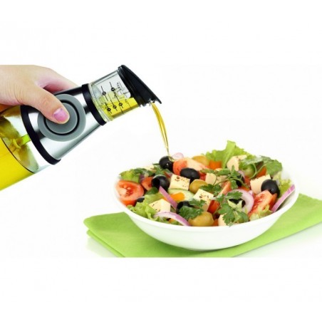 Distributeur - burette Huile et Vinaigre 500 ml larmier de pression