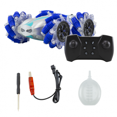 Voiture télécommandée 2,4 GHz 219109 Stunt rotation et jet d'eau Stunt A