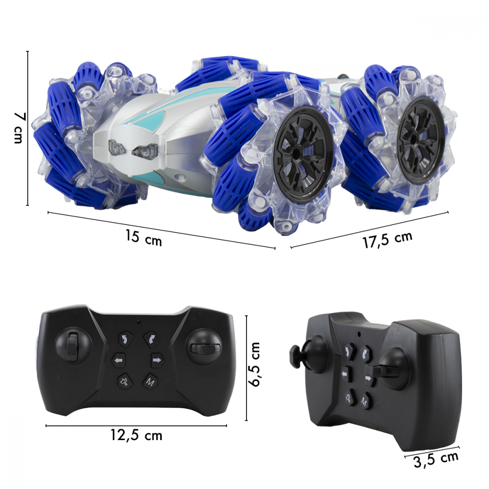Voiture télécommandée 2,4 GHz 219109 Stunt...