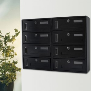 Boîte aux lettres pour copropriété 8 plc Iron Grey Art.... 2