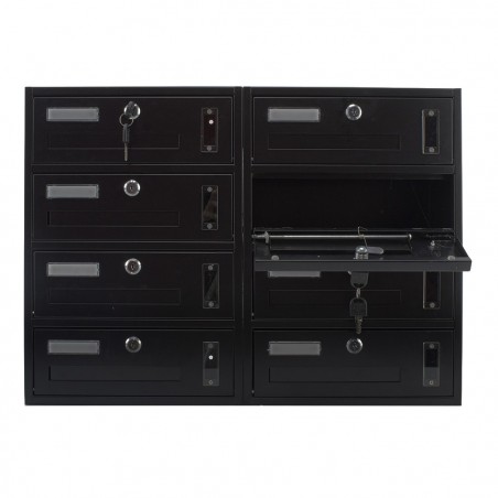 Boîte aux lettres pour copropriété 8 plc Iron Grey Art. 783.D 42x18x62cm