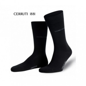 Pack 3 paires de chaussettes longues - CERRUTI 1881 coton et coutures fines - Homme  2
