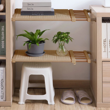 Étagère extensible pour armoires Étagère télescopique 35x45cm pour meubles