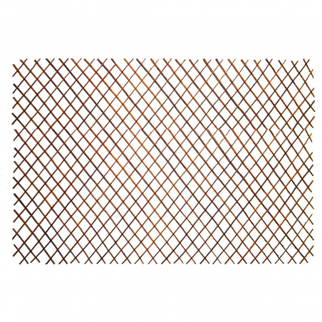 Clôture en bois extensible de 36 a 230 cm treillis décoratif pour plantes