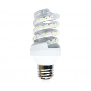 Ampoule 36 Led Spirale E27 Lumière Blanche 7W Économie d'Énergie