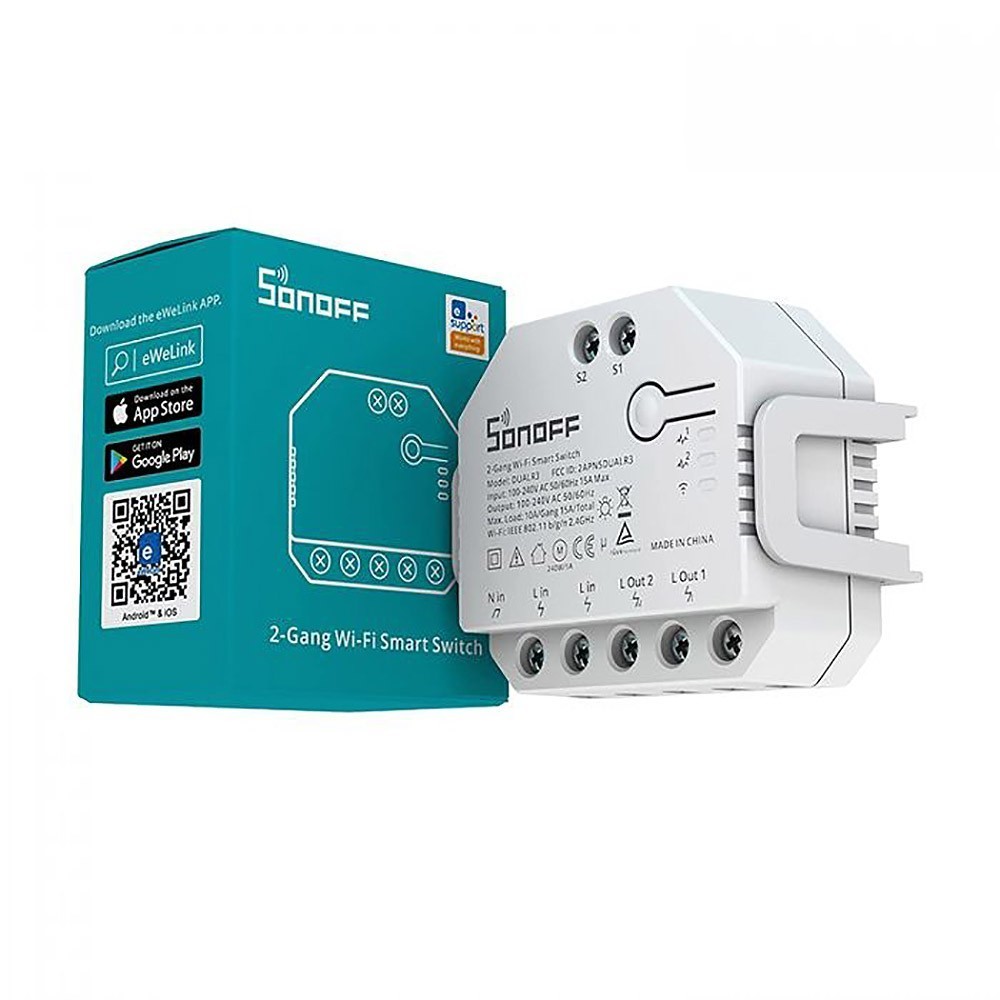 SONOFF DUAL MINI R3 Interrupteur d'éclairage intelligent bidirectionnel 2 voies