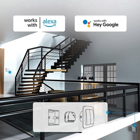 SONOFF DUAL MINI R3 Interrupteur d'éclairage intelligent bidirectionnel 2 voies