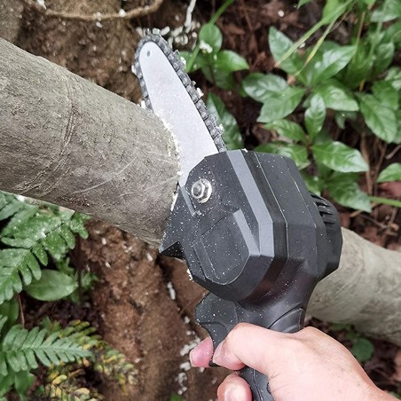 Mini batterie tronçonneuse électrique sans fil 48VF ​​​​lame 5,5 pour l'élagage