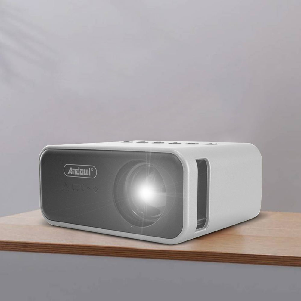 Mini projecteur LED Ultra HD 1080P pour...