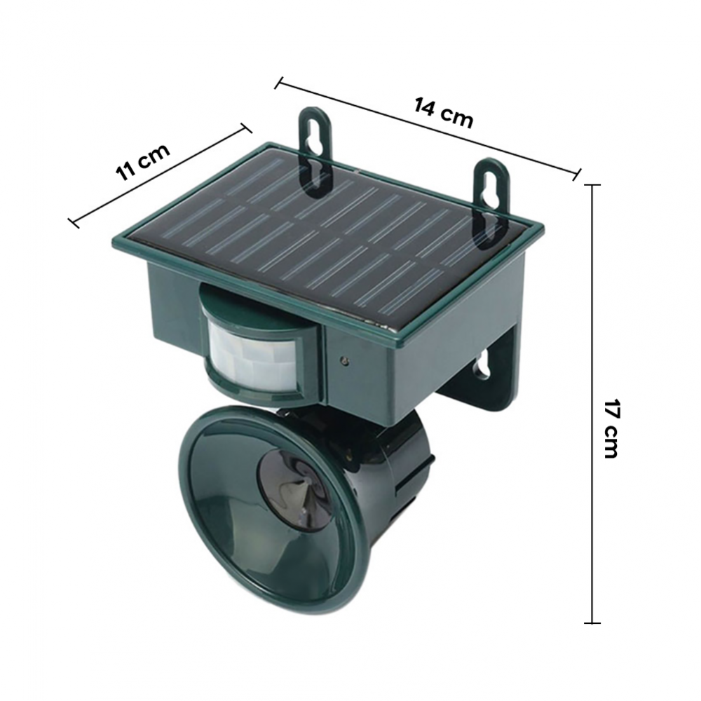 Le répulsif à oiseaux sonique et visuel à...
