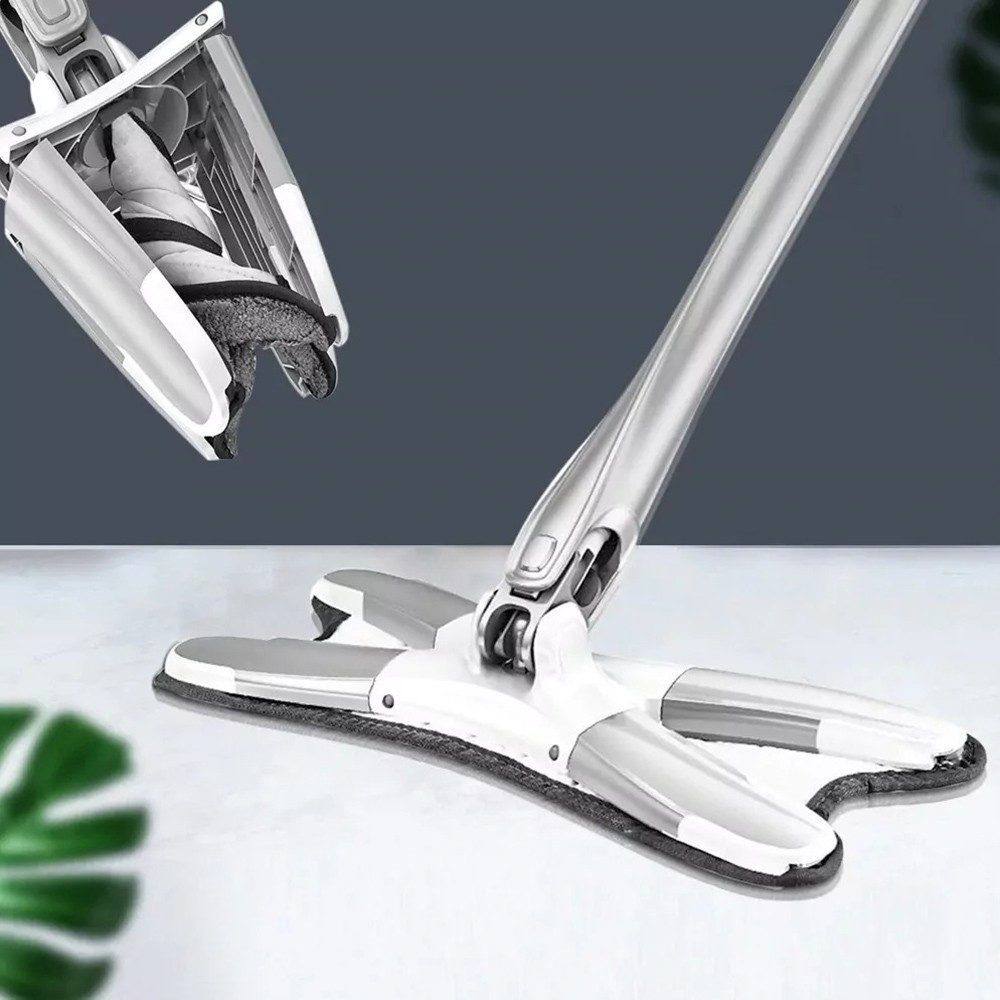 Mop microfibre pour laver le sol avec tête...