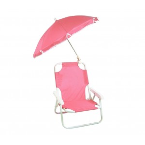 2576 Chaise pliante pour enfants avec parasol anti-UV