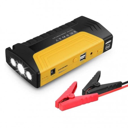 Démarreur saut voiture 300A 15000mAh 12804 Kit d'urgence banque d'alimentation