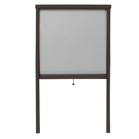 Moustiquaire enroulable rétractable pour fenêtre et balcon 100X170cm Bricolage