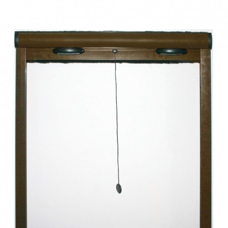 Moustiquaire Enroulable Rétractable pour Fenêtre et Balcon 80X170cm Bricolage